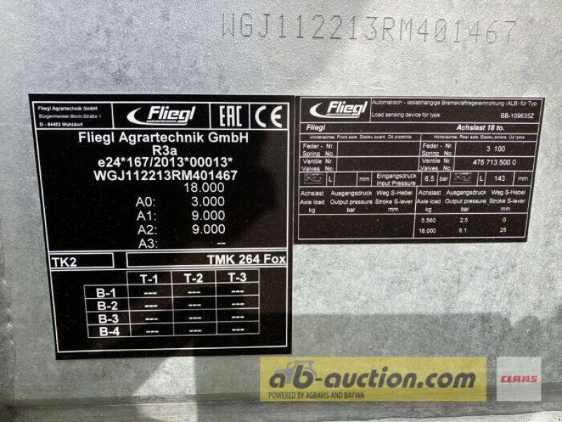 Fliegl TMK 264 PROFI FOX