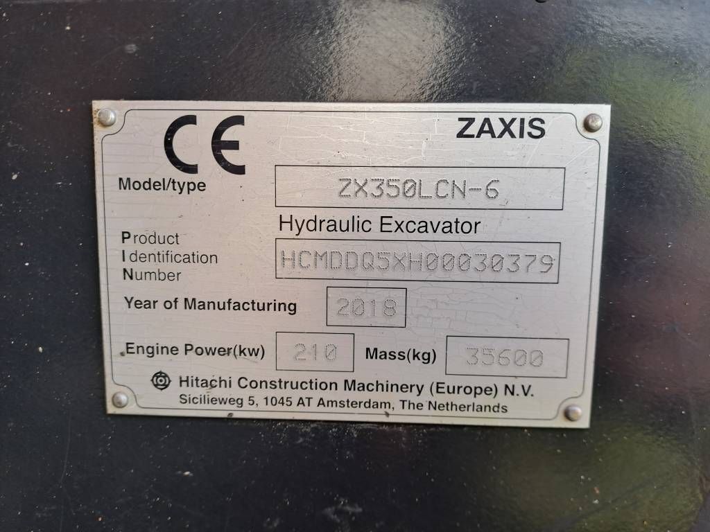 Hitachi ZX350LCN-6