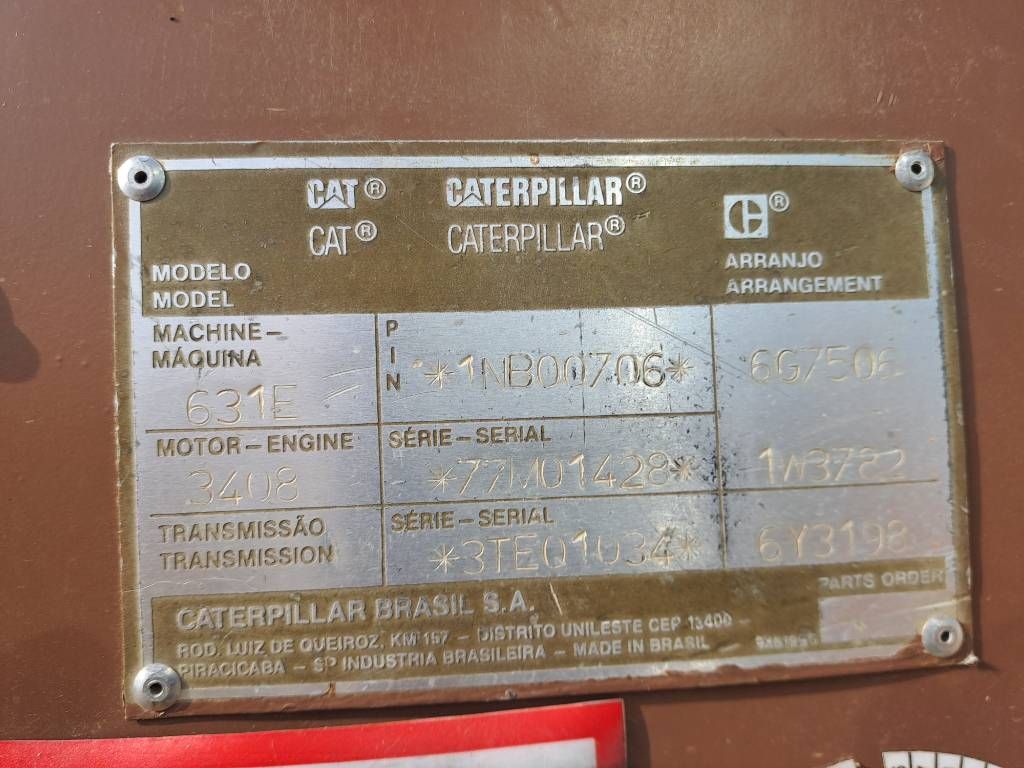 CAT 631E (3 units available)