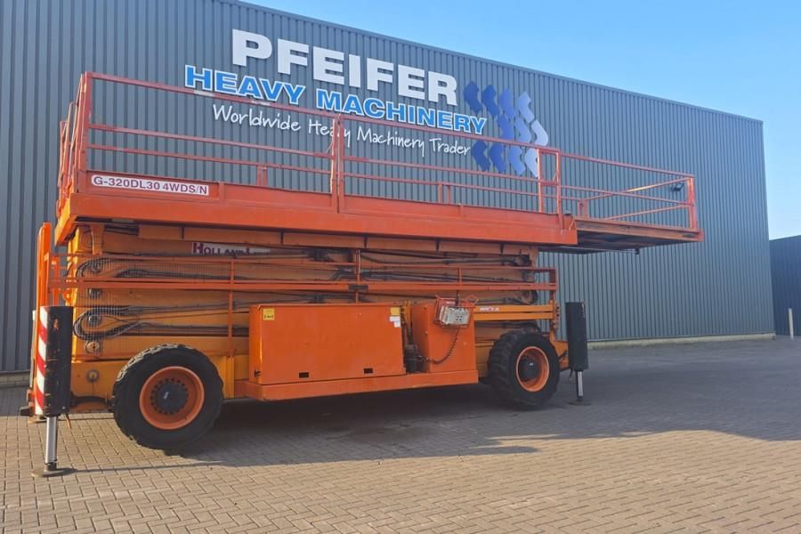 Holland Lift Megastar G320DL30-4WDS/N Diesel, 4x4x4 Drive, 34m