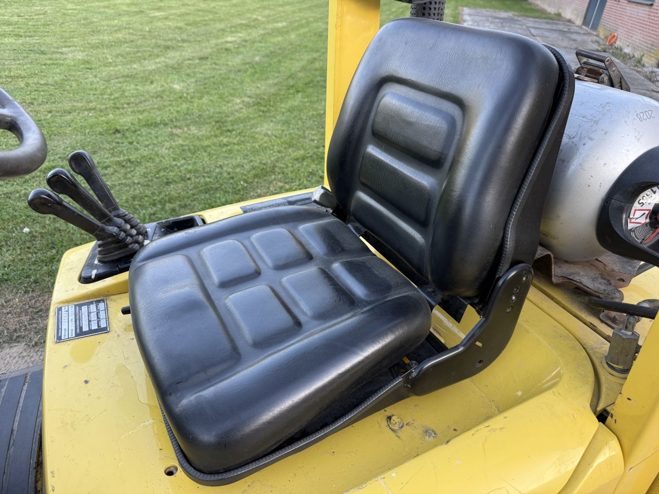 Hyster 1750KG lpg heftruck triplex 4.9M freelift Sideshift
