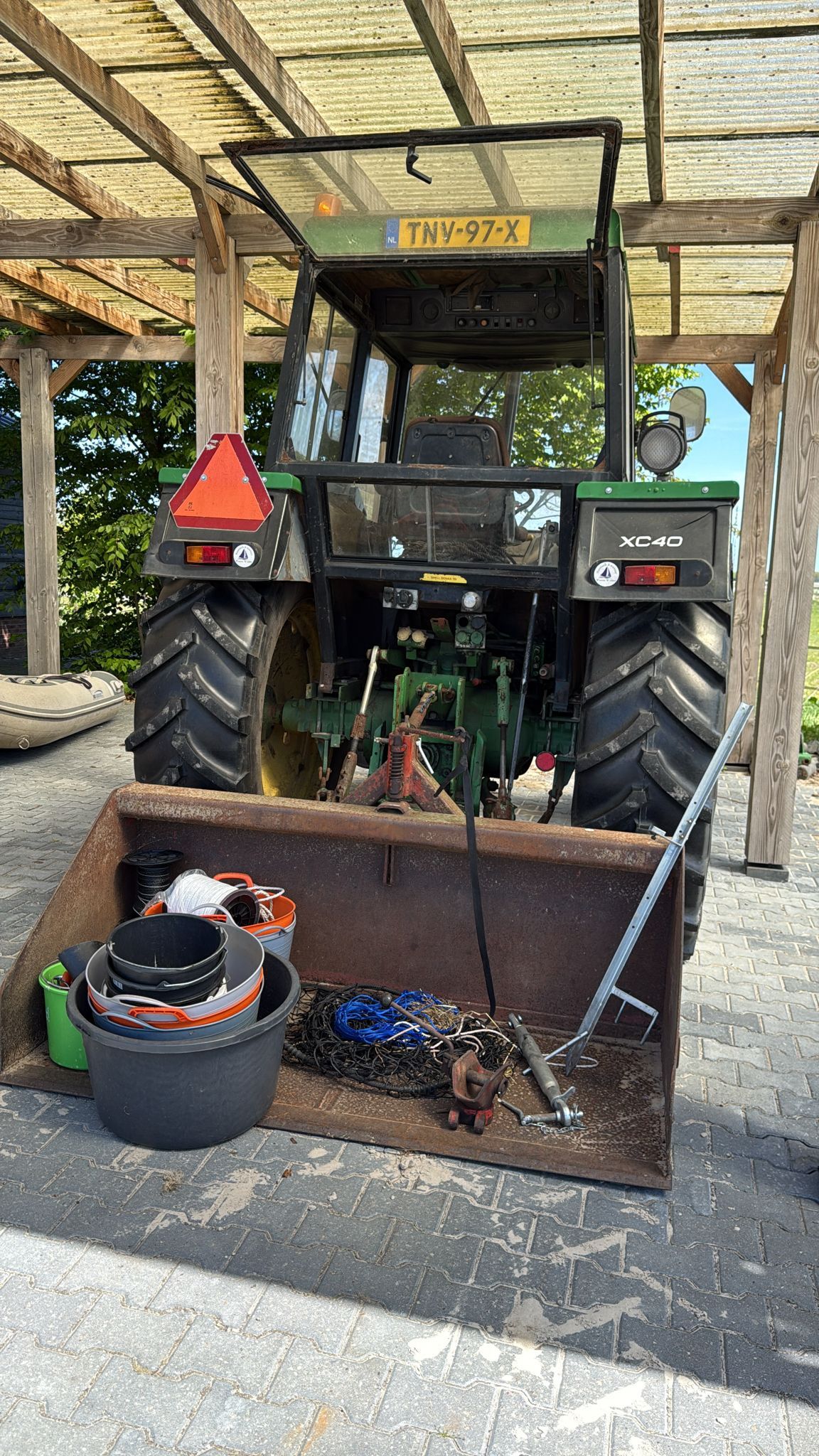 John Deere 2040 bj 1980 16821 uur gedraaid. Van paardenhouder