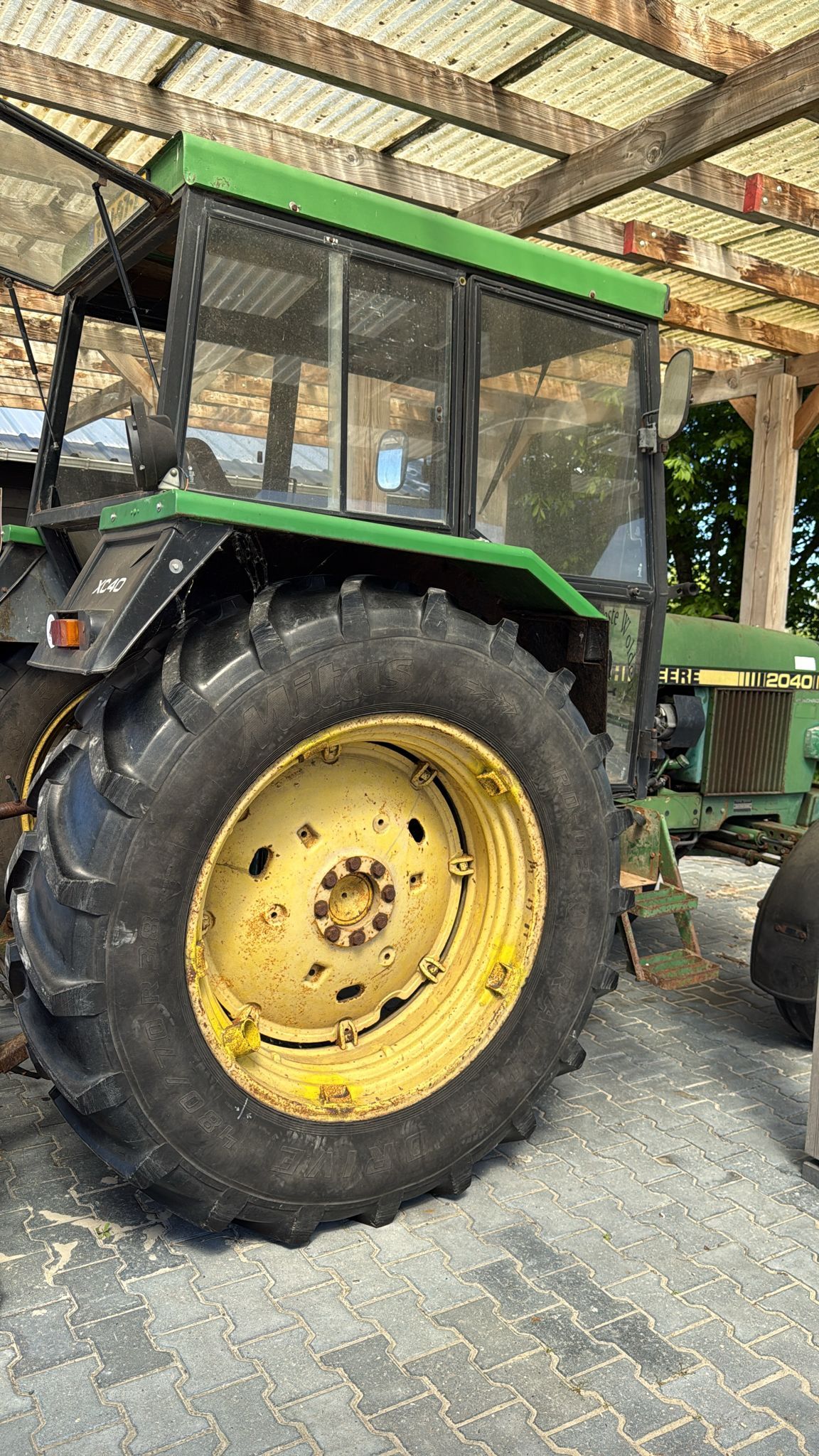 John Deere 2040 bj 1980 16821 uur gedraaid. Van paardenhouder