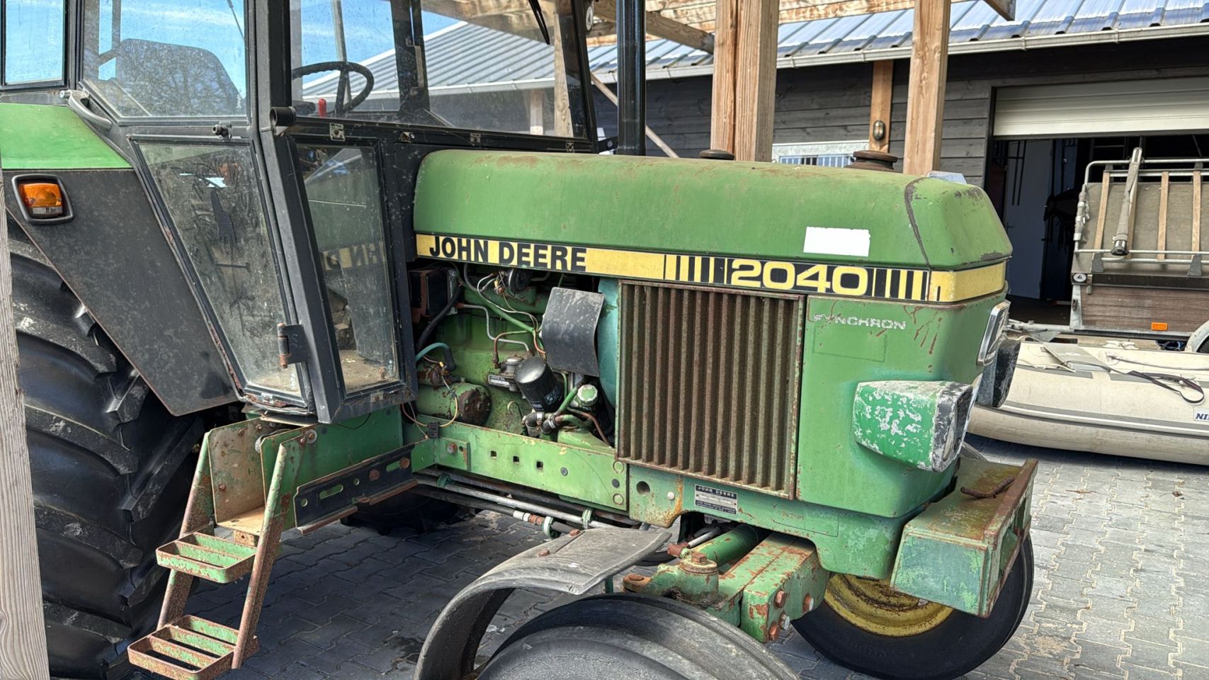 John Deere 2040 bj 1980 16821 uur gedraaid. Van paardenhouder