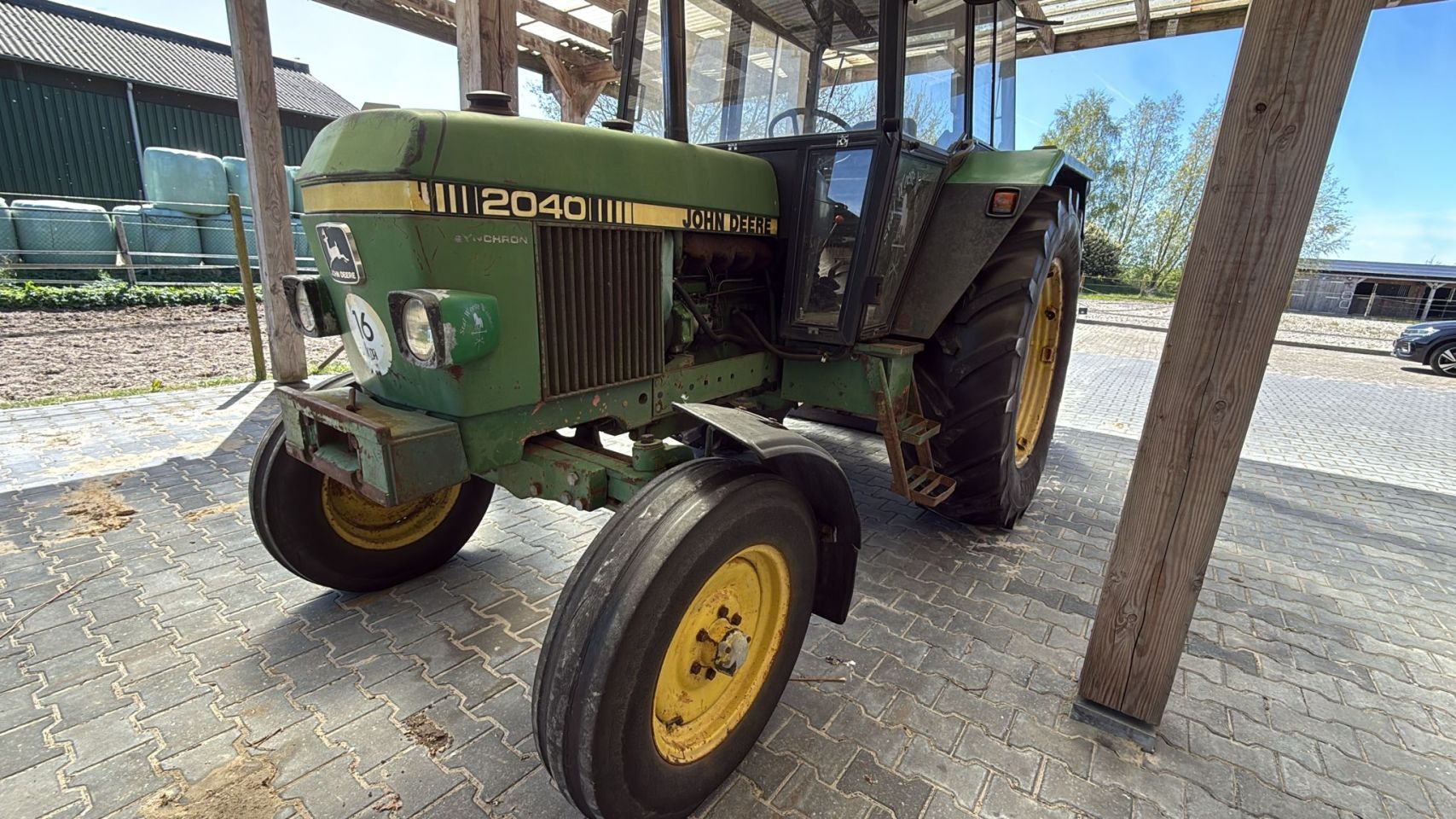 John Deere 2040 bj 1980 16821 uur gedraaid. Van paardenhouder