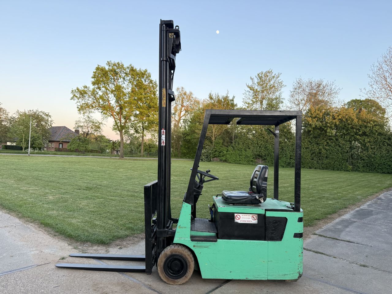 CTC 1.5 tonner elektrische heftruck 5 meter mast!