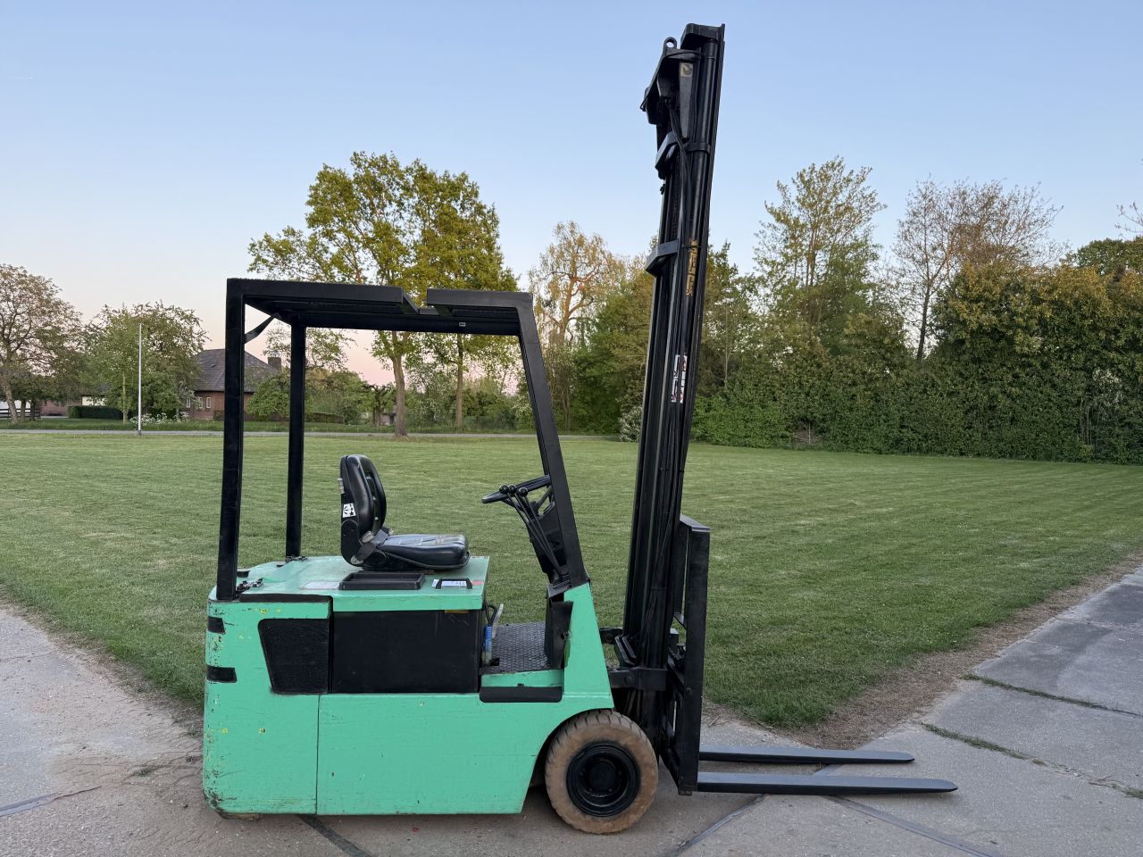 CTC 1.5 tonner elektrische heftruck 5 meter mast!