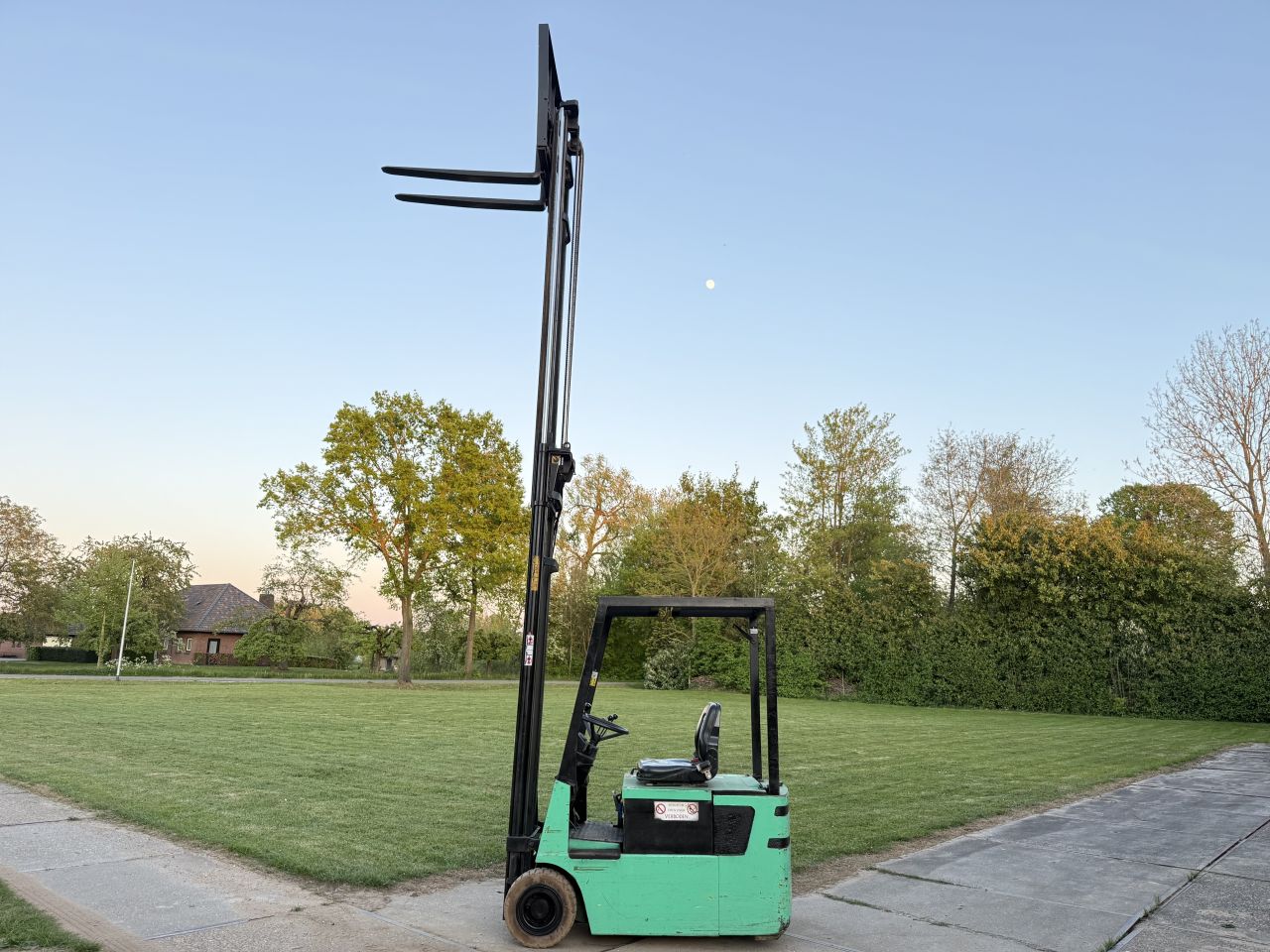 CTC 1.5 tonner elektrische heftruck 5 meter mast!