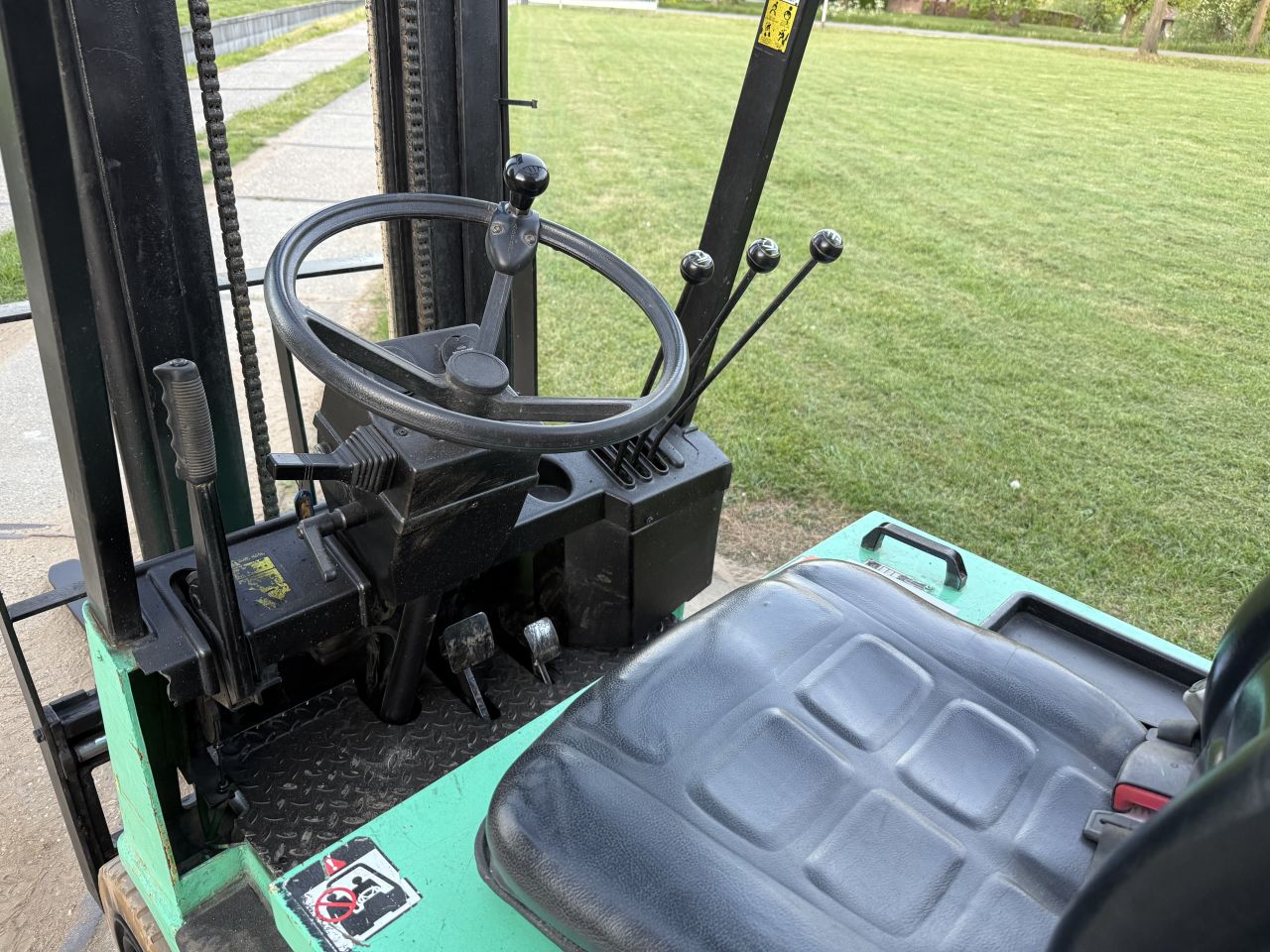 CTC 1.5 tonner elektrische heftruck 5 meter mast!