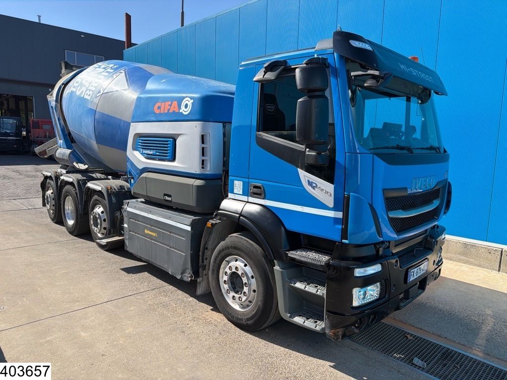 Iveco Stralis 400 CNG 8x2, EURO 6, CIFA 9m3, CNG