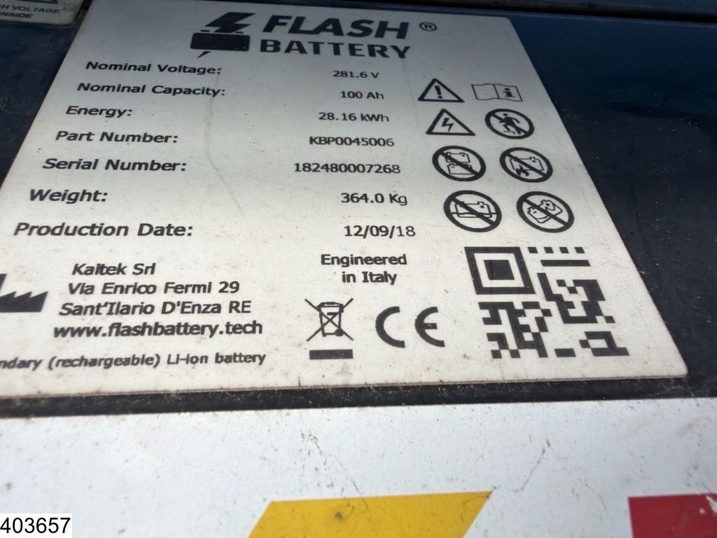 Iveco Stralis 400 CNG 8x2, EURO 6, CIFA 9m3, CNG