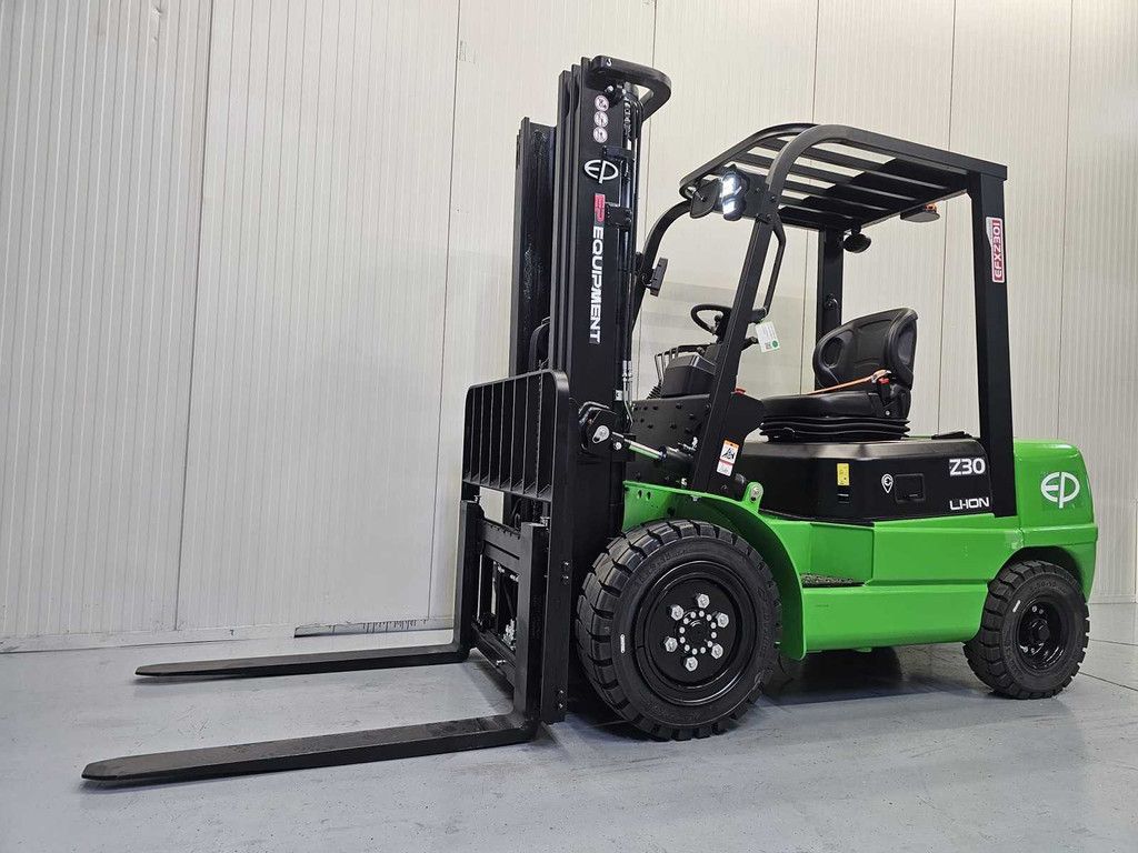 EP Triplex - Freelift- Sideshift - Li-Ion EFXZ-301 hefhoogte 4,8 meter