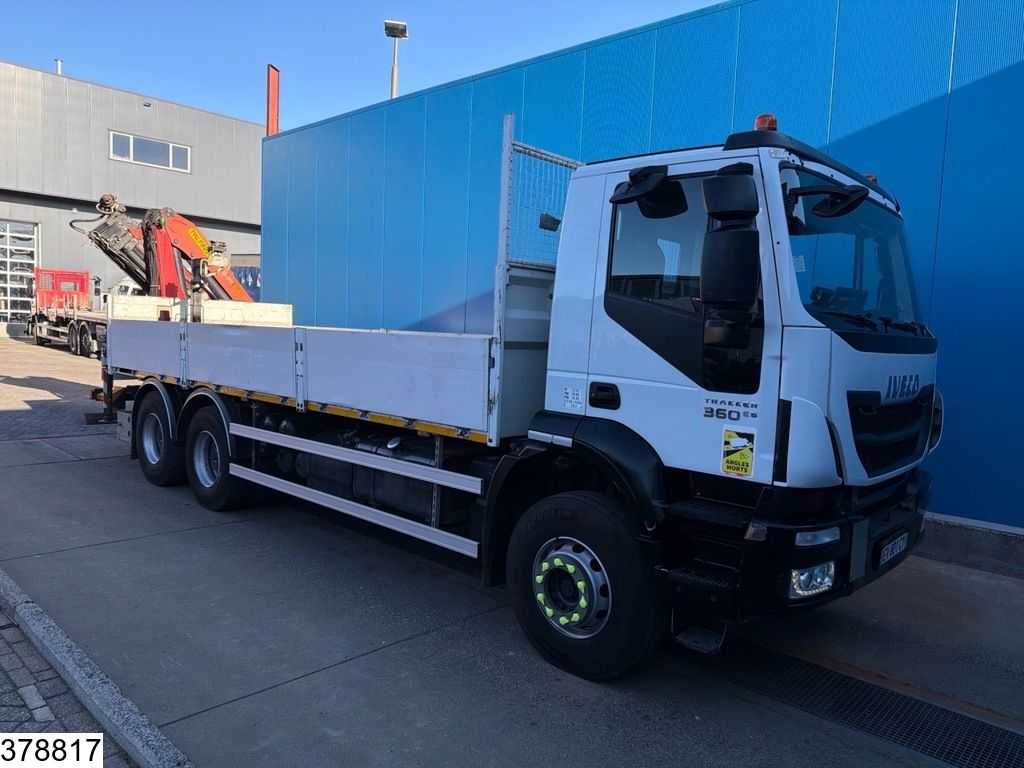 Iveco Trakker 360 6x4, Euro 6, Steel suspension, Palfinger PTO