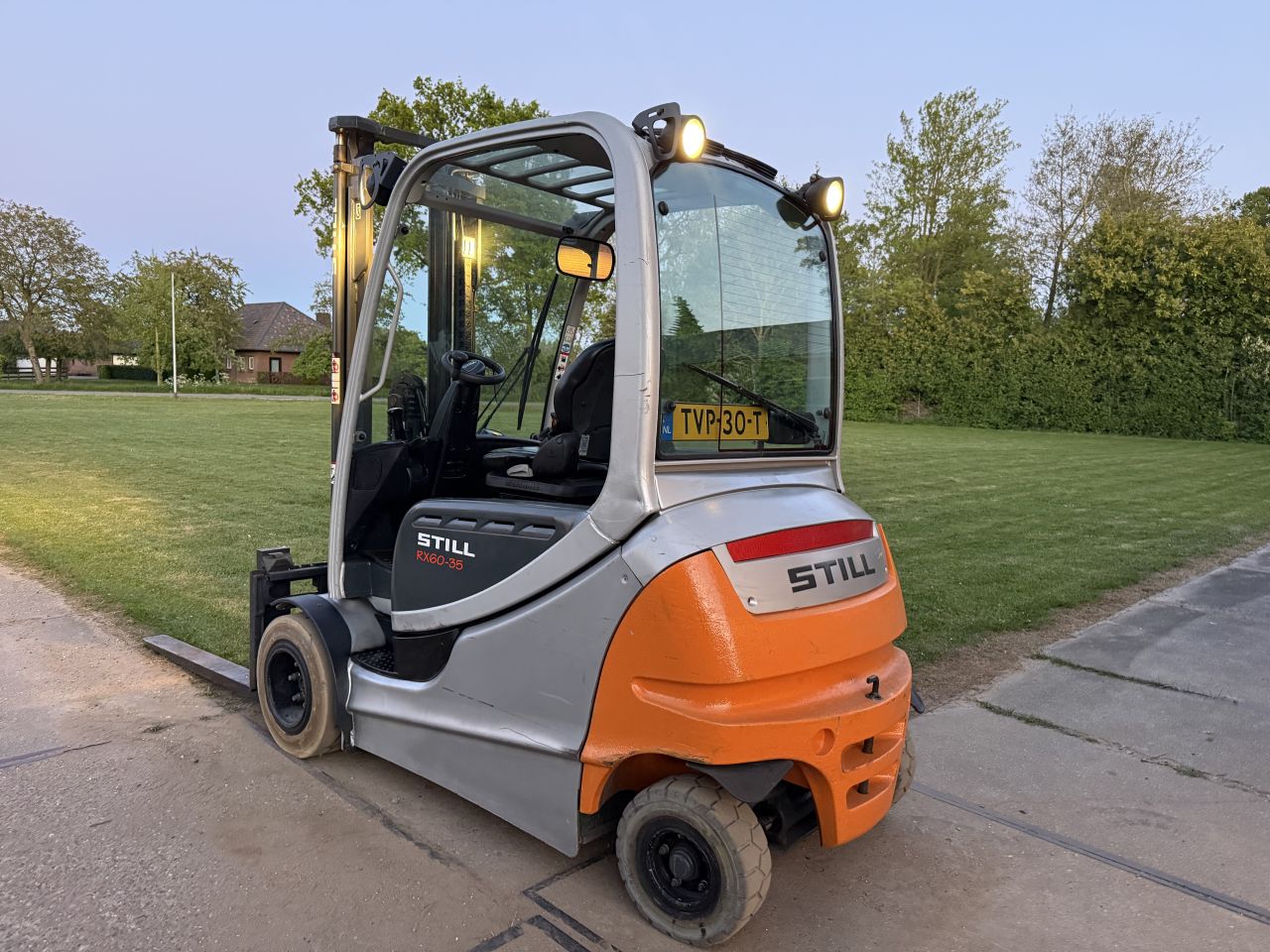 Still 3500KG elektrische heftruck freelift Sideshift gekeurd