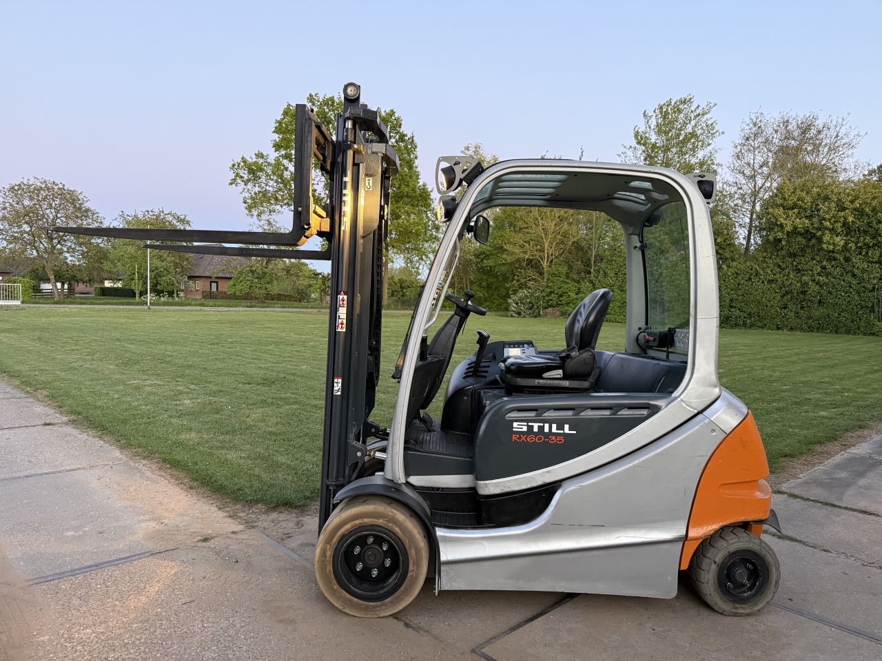 Still 3500KG elektrische heftruck freelift Sideshift gekeurd