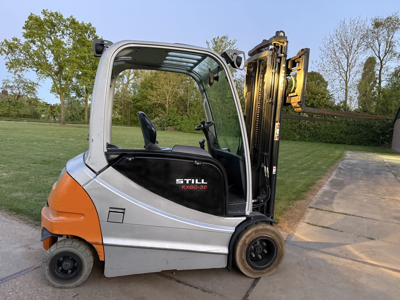 Still 3500KG elektrische heftruck freelift Sideshift gekeurd