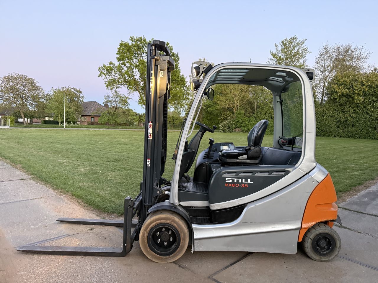 Still 3500KG elektrische heftruck freelift Sideshift gekeurd