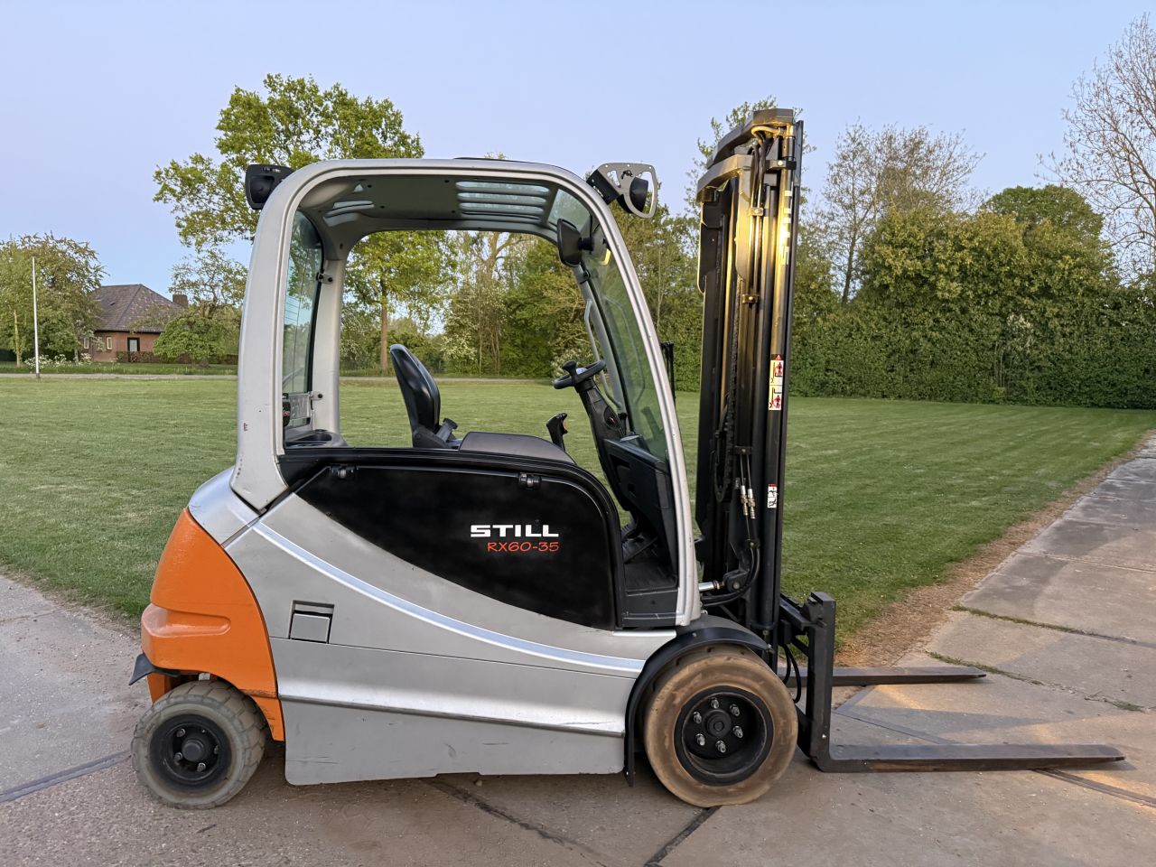 Still 3500KG elektrische heftruck freelift Sideshift gekeurd