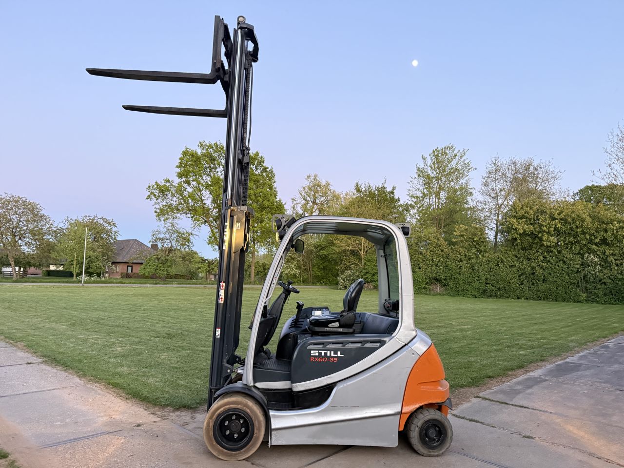 Still 3500KG elektrische heftruck freelift Sideshift gekeurd