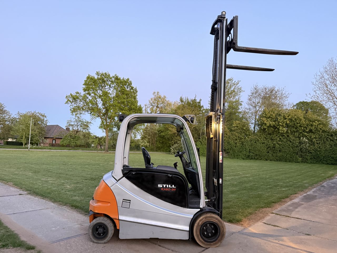 Still 3500KG elektrische heftruck freelift Sideshift gekeurd