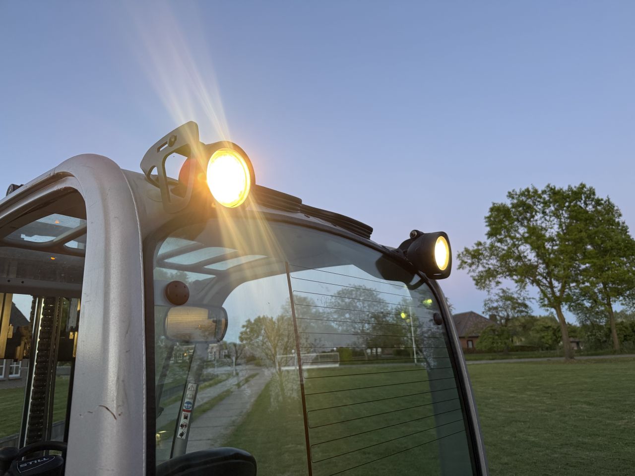 Still 3500KG elektrische heftruck freelift Sideshift gekeurd