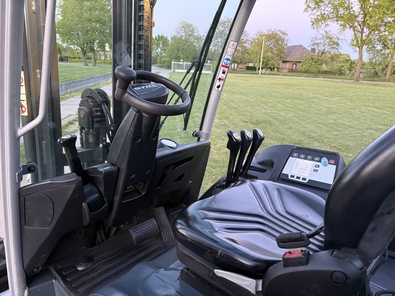 Still 3500KG elektrische heftruck freelift Sideshift gekeurd