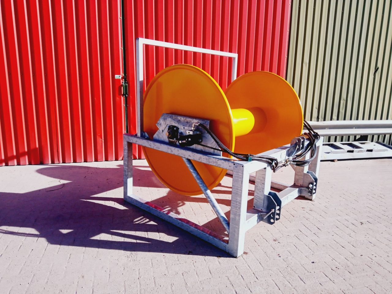 Slangenhaspels beregening sleepslangbemesting