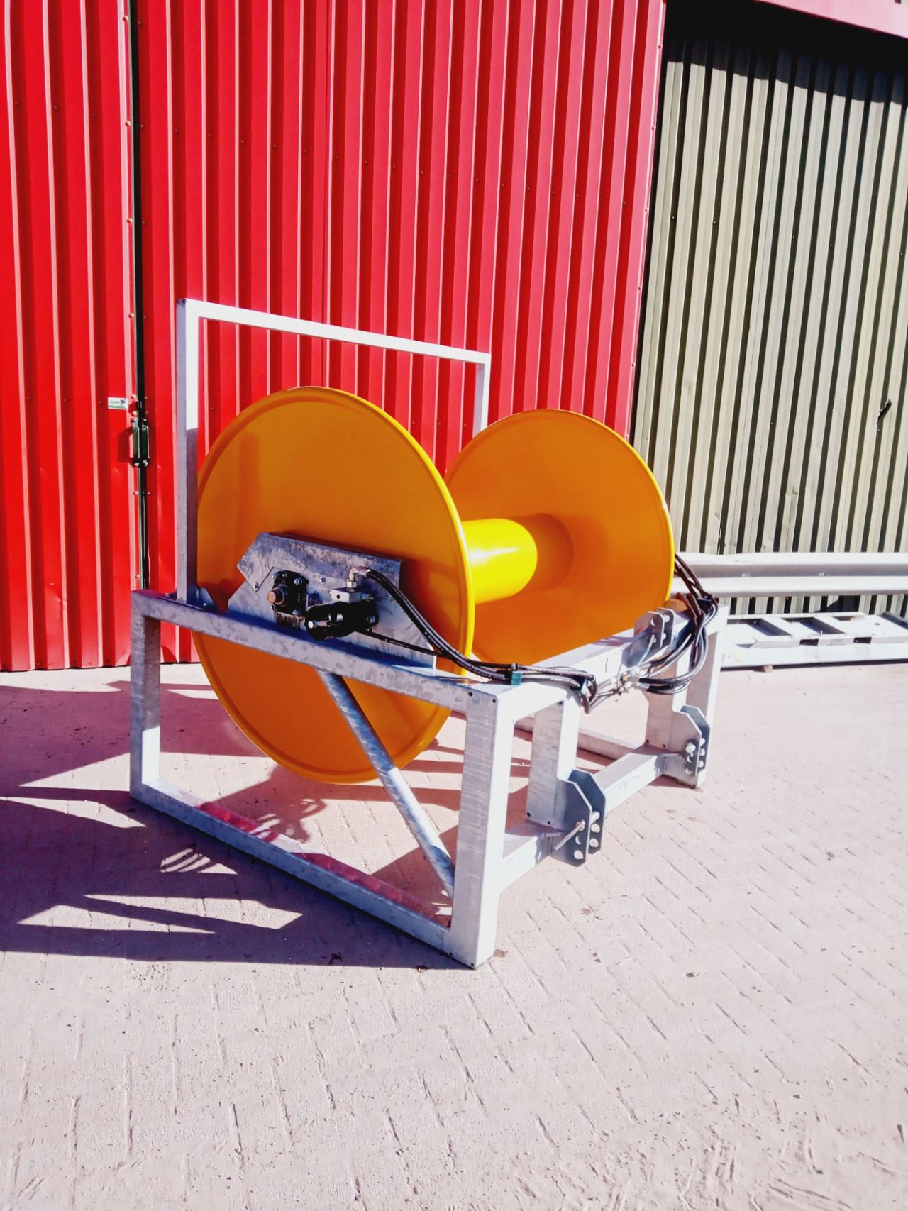 Slangenhaspels beregening sleepslangbemesting