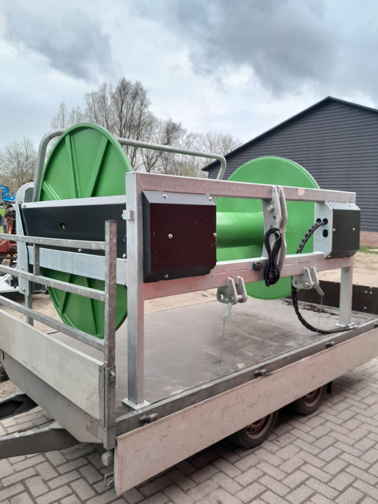 Slangenhaspels beregening sleepslangbemesting