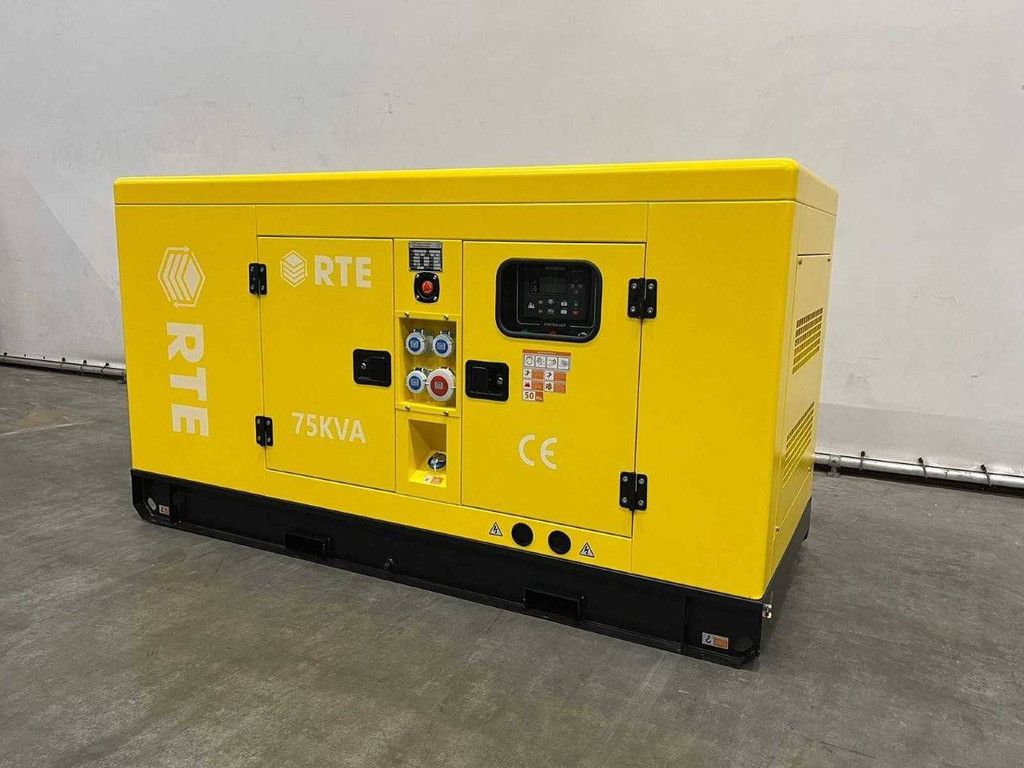 Generator RTE 7747 Diesel 75 kVA 2026 Neu