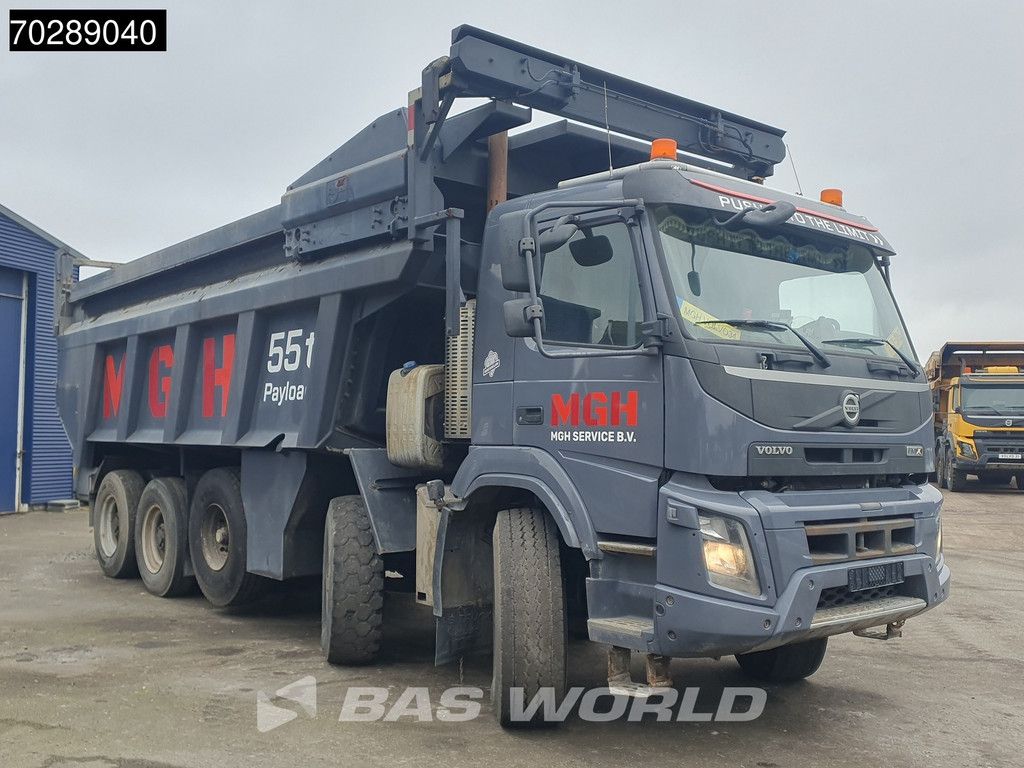 Volvo FMX FMX 460 10X4 32m3 AJK Pusher 52tons Payload Big-Axle Powertronic VEB+ Euro 6