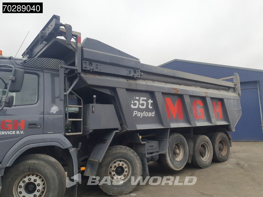 Volvo FMX FMX 460 10X4 32m3 AJK Pusher 52tons Payload Big-Axle Powertronic VEB+ Euro 6