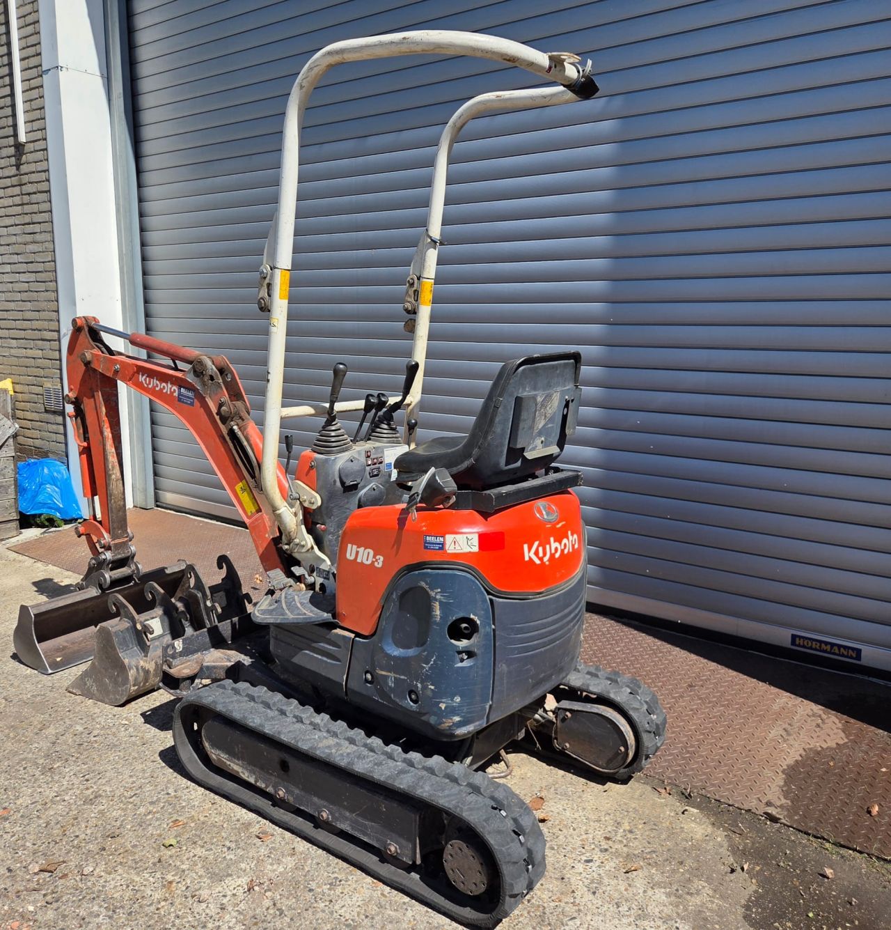 Kubota U10-3 , jaar: 2010 , uren: 2542 , minigraver te koop
