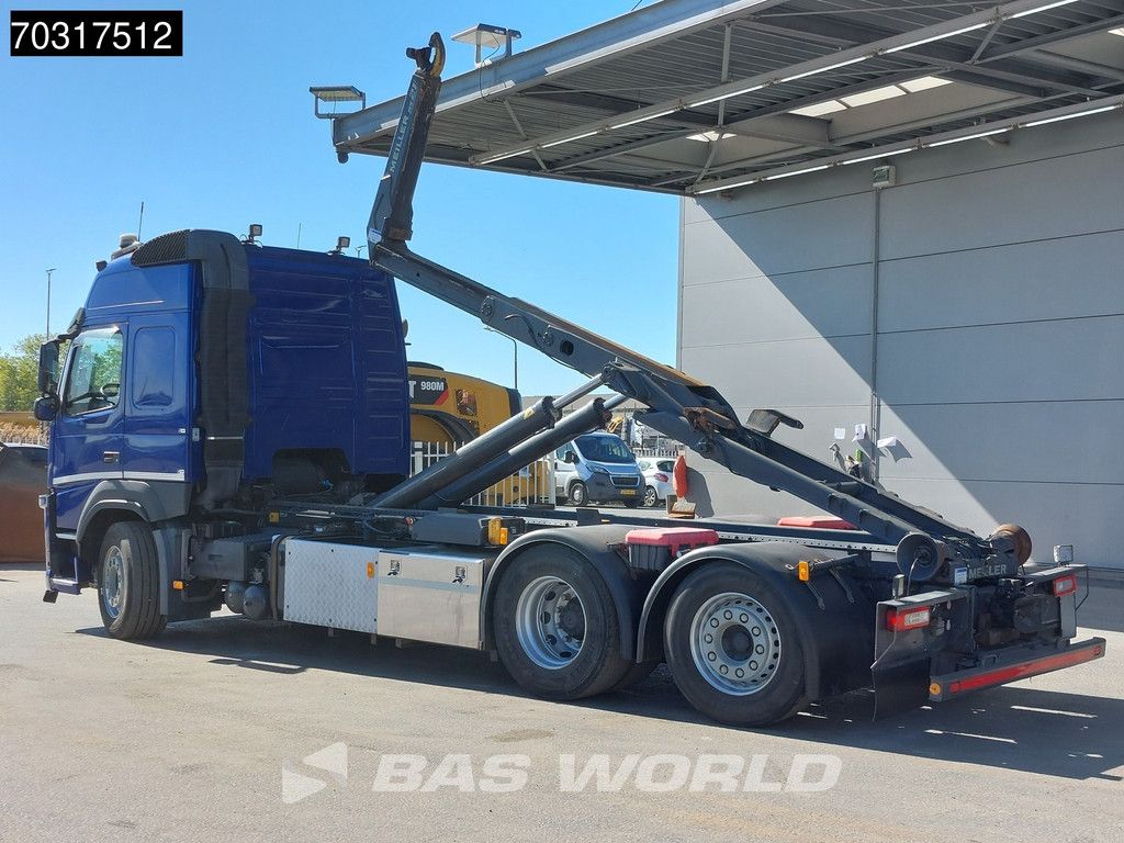 Volvo FM 6X2 Meiller RS 21 65 containersystem Lift+Steering axle Automatic VEB+ Euro 6
