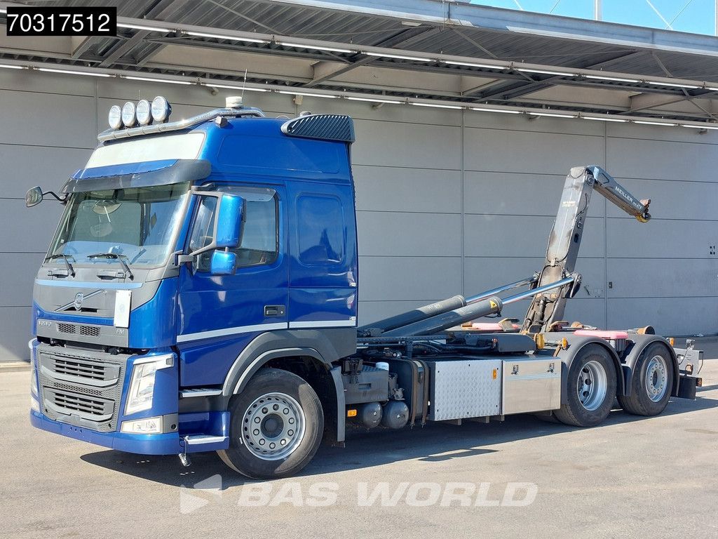 Volvo FM 6X2 Meiller RS 21 65 containersystem Lift+Steering axle Automatic VEB+ Euro 6