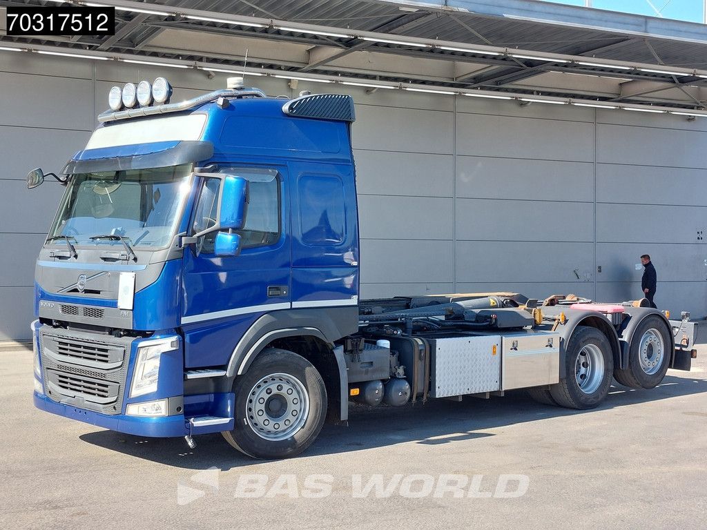 Volvo FM 6X2 Meiller RS 21 65 containersystem Lift+Steering axle Automatic VEB+ Euro 6