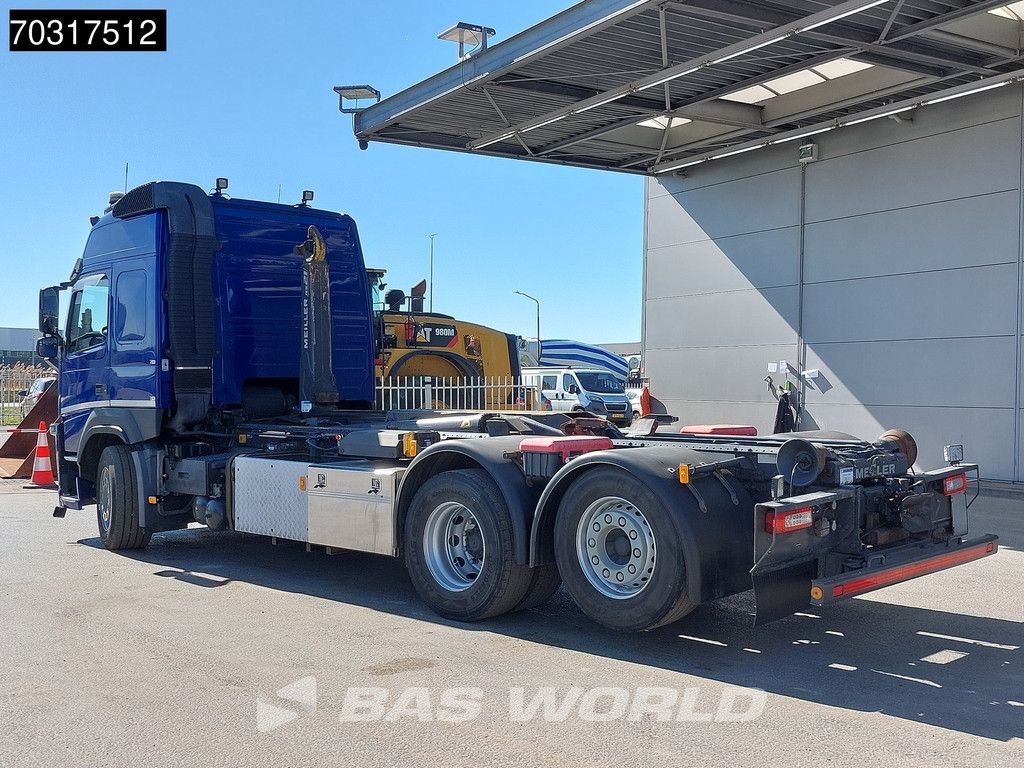 Volvo FM 6X2 Meiller RS 21 65 containersystem Lift+Steering axle Automatic VEB+ Euro 6
