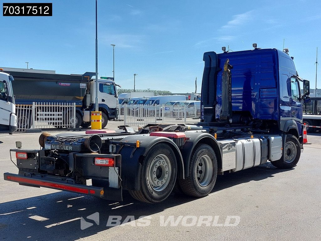 Volvo FM 6X2 Meiller RS 21 65 containersystem Lift+Steering axle Automatic VEB+ Euro 6