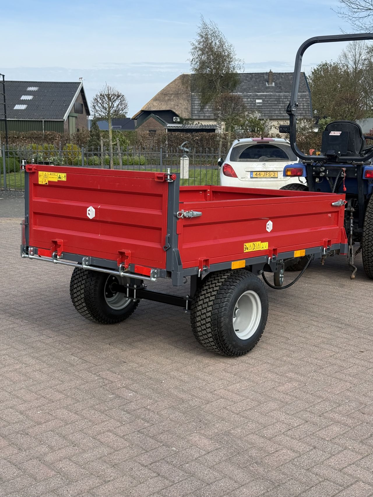 Garmech kipper 2.5 ton nieuw