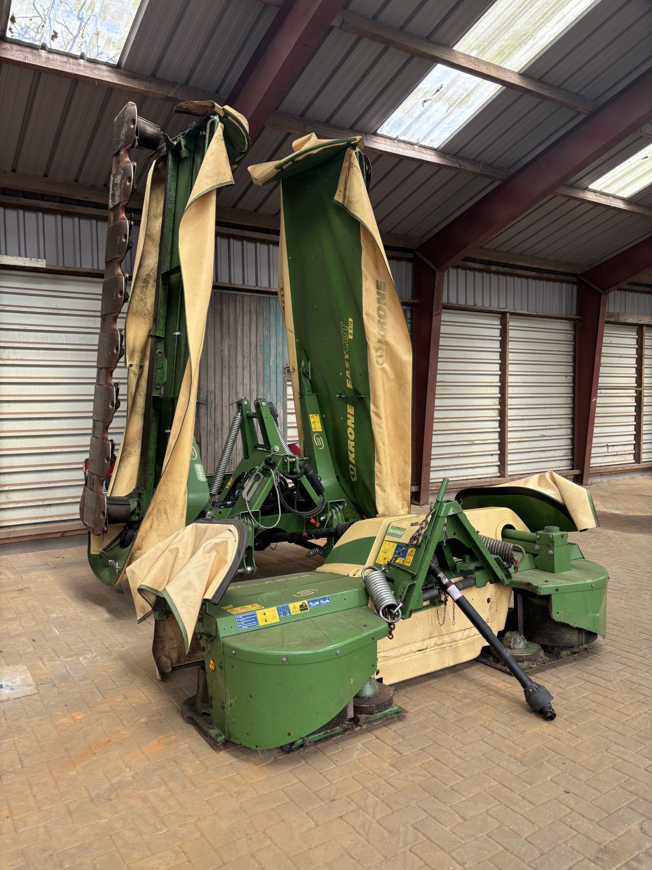 Krone easycut B970 en f320 maaier maaicombinatie