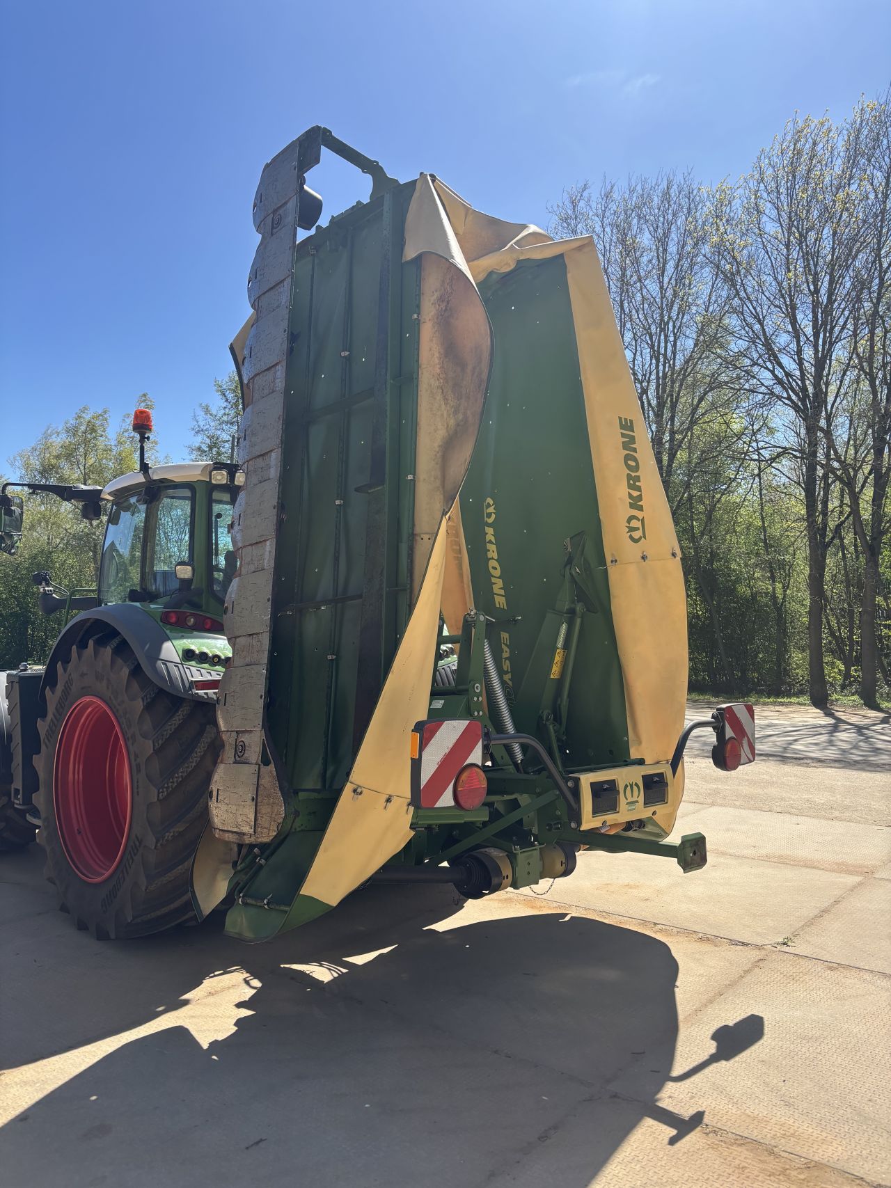 Krone easycut B970 en f320 maaier maaicombinatie