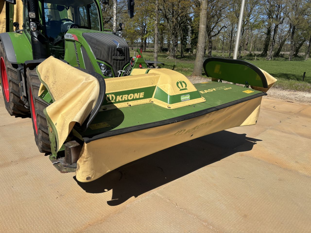 Krone easycut B970 en f320 maaier maaicombinatie