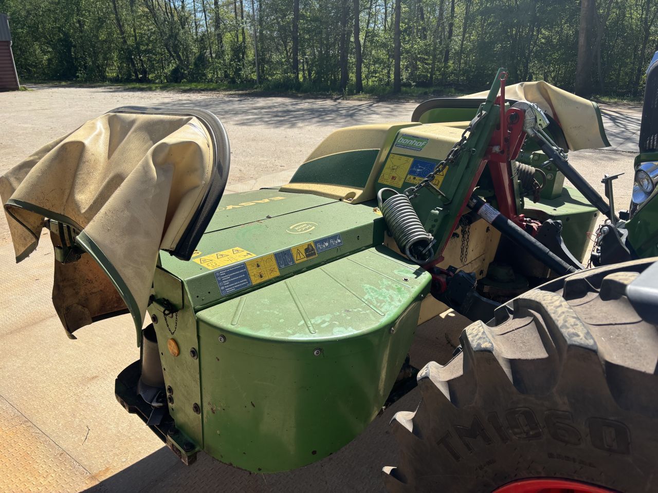 Krone easycut B970 en f320 maaier maaicombinatie