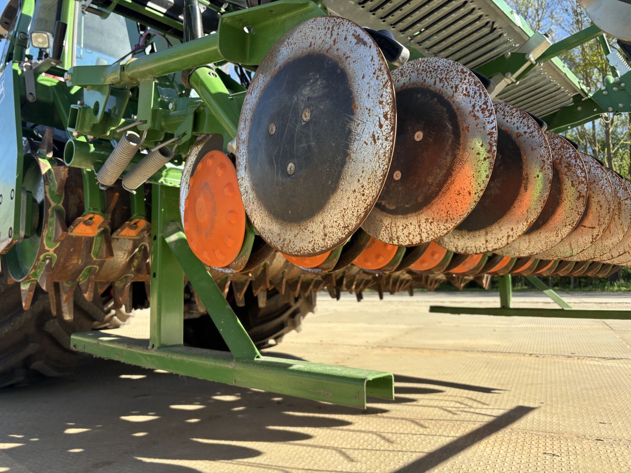 Amazone Cataya zaaimachine met rotorkopeg zaaicombinatie