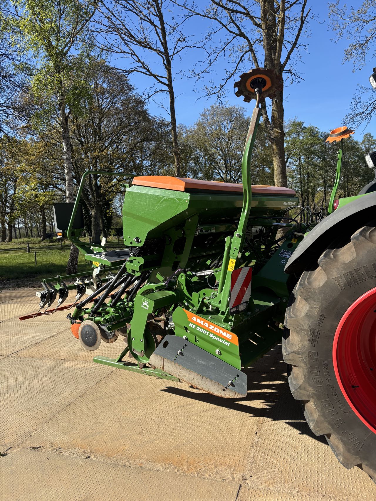 Amazone Cataya zaaimachine met rotorkopeg zaaicombinatie