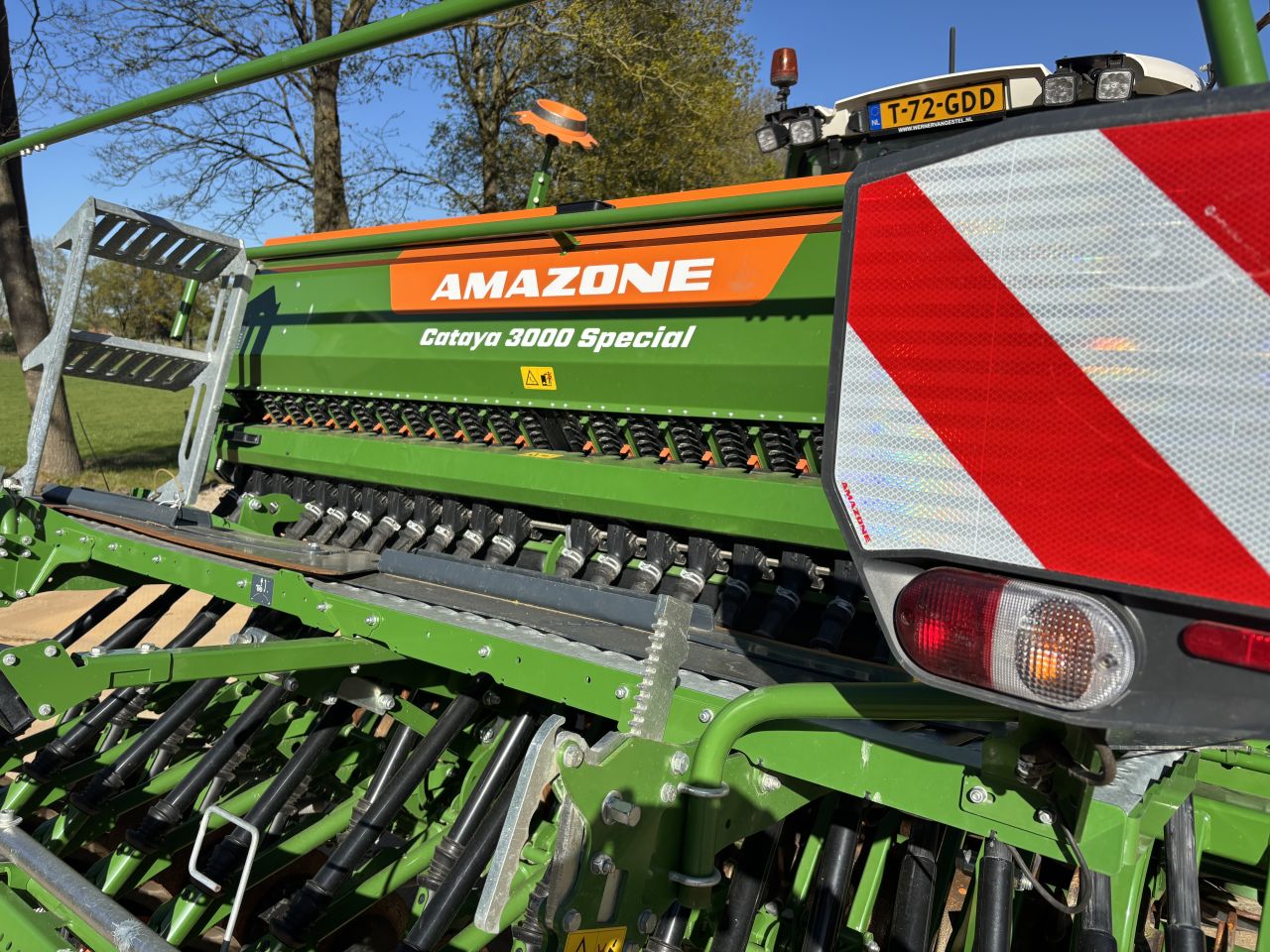 Amazone Cataya zaaimachine met rotorkopeg zaaicombinatie