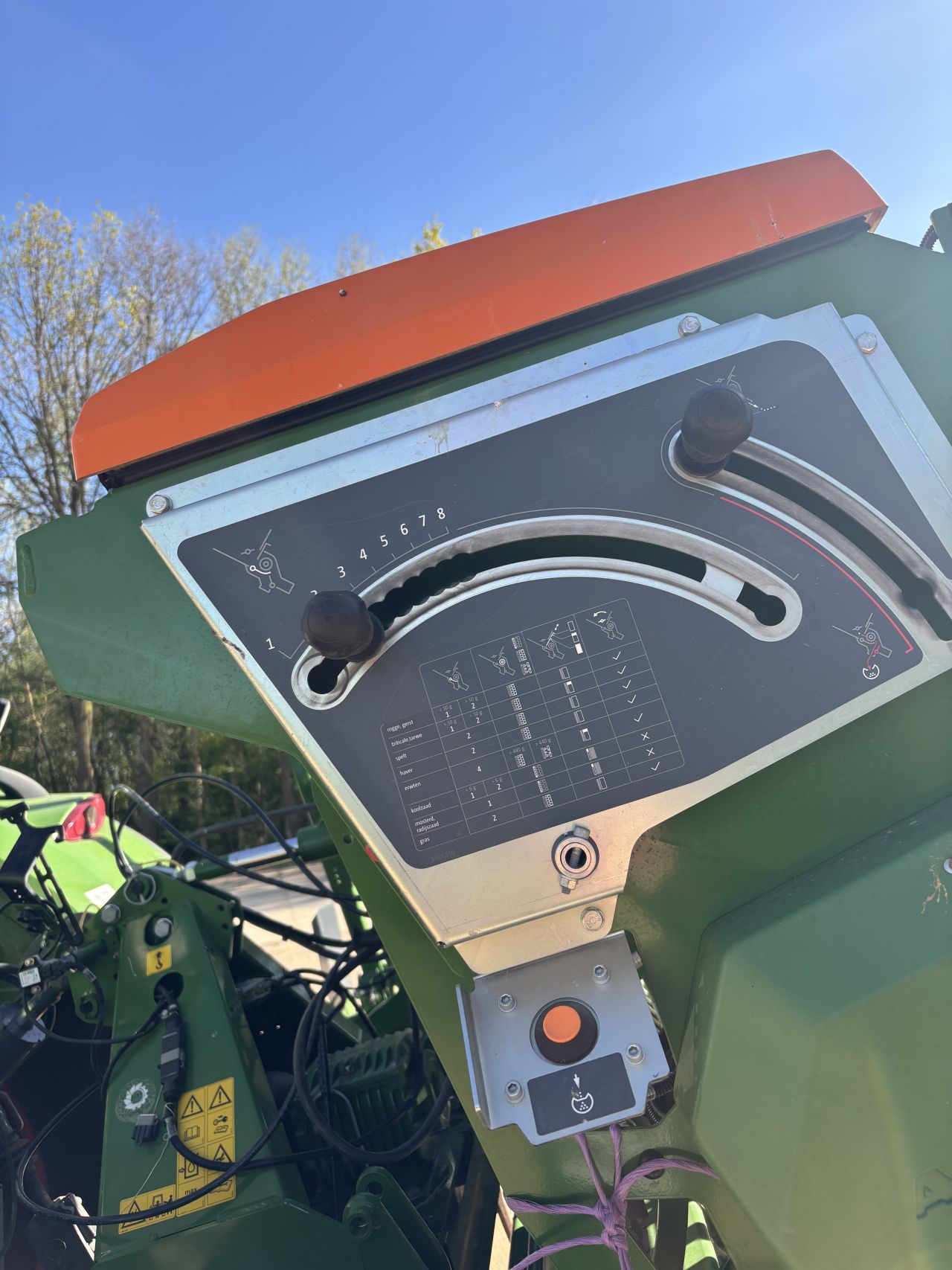 Amazone Cataya zaaimachine met rotorkopeg zaaicombinatie