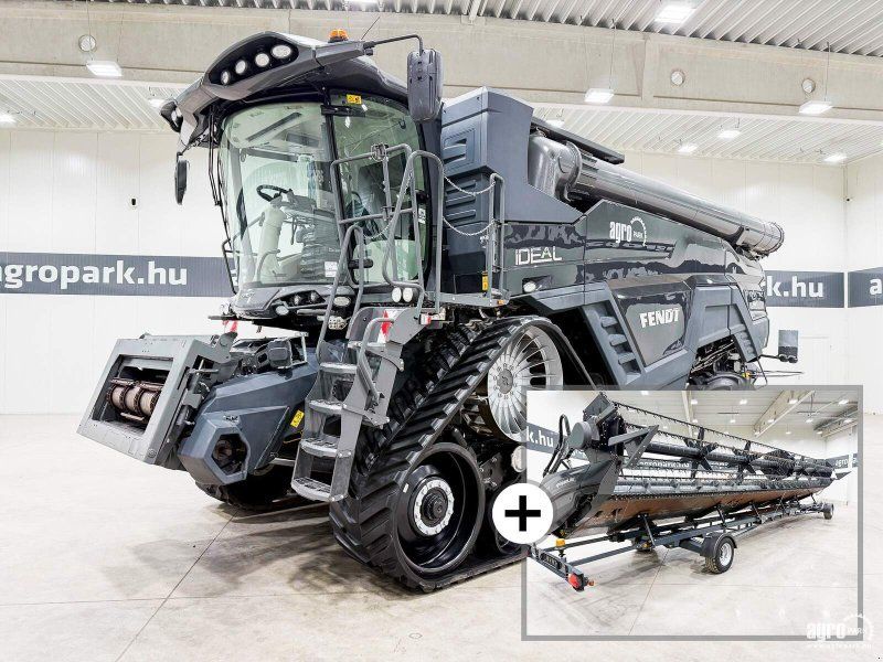 Fendt Ideal 9 T rotary  with 12.2 m 7040 Draper header with tro