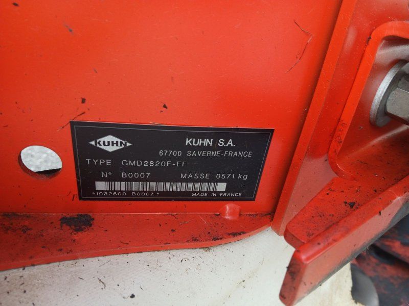 Kuhn GMD 2820 F-FF