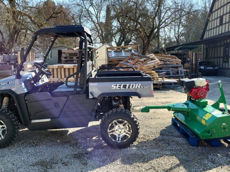 Hisun Sector 550 + Mulcher 120cm Mähwerk Paketpreis  STVZO UTV